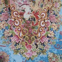 تابلوفرش چله ابریشم|تابلو فرش|کرمانشاه, |دیوار