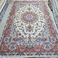 فرش دستباف ابریشم استان خراسان(طرح تبریز)قسطی|فرش|تهران, ونک|دیوار