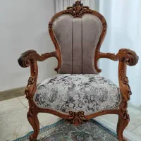 مبل سلطنتی ۹نفره(کاملانوبشرط|مبلمان خانگی و میز عسلی|فلاورجان, |دیوار