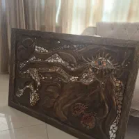 تابلو کار دست آینه کاری