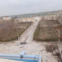 زمین۵۰۴مترمناسب باغات ویلاگلخانه آب برق بهشت رضوان