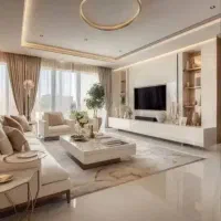 50-متر-سالن-پرده-خور-حال-مربع