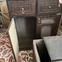 میز چرخ خیاطی و اتو نو