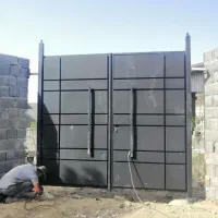 درب باغی ویلایی3828944دروازه حیاطی پارکینگی2992993|مصالح و تجهیزات ساختمان|چهارباغ, |دیوار