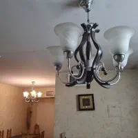 لوستر ۵ شاخه دو عدد|لوستر و چراغ آویز|تهران, ستارخان|دیوار