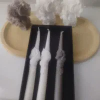 شمع های زیبا برای سال جدید و دکوری