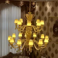 لوستر تمام کریستال وارداتی