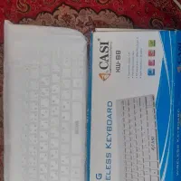کیبورد وایرلس CASI KW88 . نو بدون استفاده