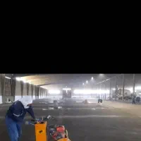 بتن ریزی کف  با ماله پروانه ای|خدمات پیشه و مهارت|کهنوج, |دیوار