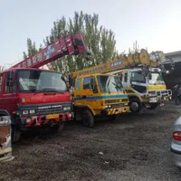 جرثقیل ۷تنی دکل بلند ۲۷متری بارگیری|خدمات حمل و نقل|ارومیه, |دیوار