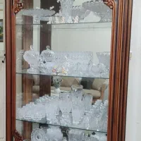 بوفه ، کار چوب ، منبت کاری شده|بوفه، ویترین، کنسول|گرگان, |دیوار