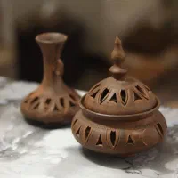 دوعدد ظروف سفالی درجه یک باهم