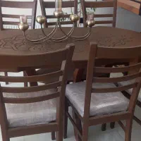 میز ناهار خوری|میز و صندلی غذاخوری|شاندیز, |دیوار