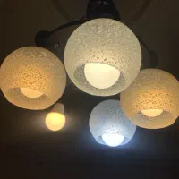 فروش فوری آویز ۵ شاخه|لوستر و چراغ آویز|کرج, شهرک بنفشه|دیوار