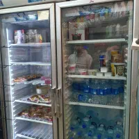 یخچال آکواریومی وفریزر دوقلو ایستاده استند