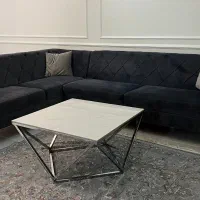 مبل ال طوسی تیره و جلو مبلی استیل|مبلمان خانگی و میز عسلی|فردیس, خیام شرقی|دیوار