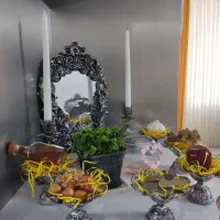 فروش سفره هفت سین بدون شمع و وسایل داخلش