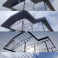 سقف شیروانی خرپاسوله پانل نمالمبه ابرو|خدمات پیشه و مهارت|تهران, میدان ولیعصر|دیوار