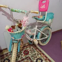 دوچرخه دخترانه فیروزه ای|دوچرخه، اسکیت، اسکوتر|گرگان, |دیوار
