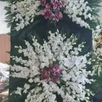 تاج گل طبیعی برا مراسم