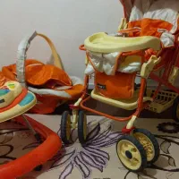 کالسکه روروعک و کریر صندلی ماشین کودک|کالسکه و لوازم جانبی|مهاجران, |دیوار