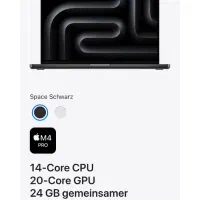 Mac book pro m4 2025 16