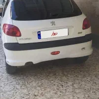 پژو۲۰۶ تیپ ۵ بدون رنگ مدل ۱۳۹۳|خودرو سواری و وانت|شیراز, شهرک والفجر|دیوار