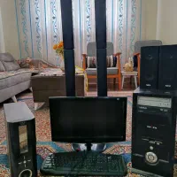 کامپیوتر و تمام تجهیزاتش سالم