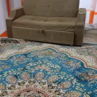 مبل تخت خواب شو 2 نفره قهوه ایی