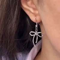 گوشواره پاپیون و رینگ نگین دار قیمت مناسب