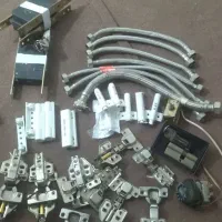 تعدادی سه راه و شیر و زانوی گالوانیزه