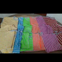 ست تاب شلوارک خط دار