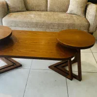 جلو مبلی و استند بامبو