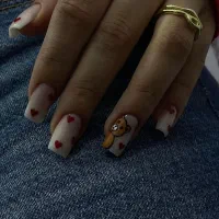 کاشت ناخن یلدایی تخفیف ویژه|خدمات آرایشگری و زیبایی|لاهیجان, انقلاب|دیوار