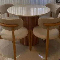 میز نهار خوری 4نفره|میز و صندلی غذاخوری|شیروان (خراسان), |دیوار