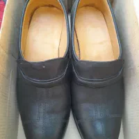 کفش چرم پاشنه بلند