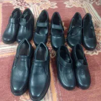 تعدادی کفش طبی جنس از چرم اصل به شرط