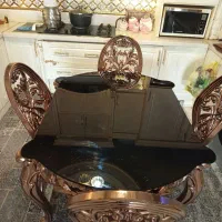 میز ناهار خوری رز گلد