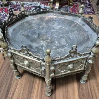 منقل برنجی قدیمی|کلکسیون اشیاء عتیقه|تبریز, |دیوار