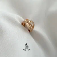انگشتر موجی نگین دار ژوپینگ|بدلیجات|اردبیل, |دیوار