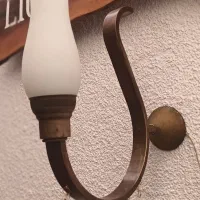 چراغ دیواری برنجی|لوستر و چراغ آویز|پردیس, فاز ۲|دیوار