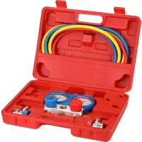 کیت شارژ گاز کولر کامل با مانیفولد خودرو نورس