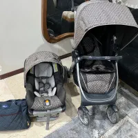 فروش کالسکه کریر و کیف چیکو براوو|کالسکه و لوازم جانبی|تهران, مجیدآباد|دیوار