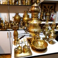 kioتولیدات برنجی سماور grبرقی گازی ذغالی زغالی|سماور، چای‌ساز، قهوه‌ساز|اصفهان, دستگرده|دیوار