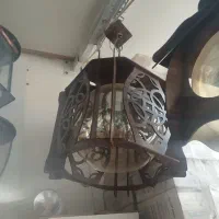 لوستر چوبی