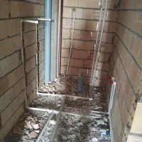 لوله کشی آب خمام خشکبجار