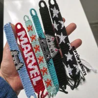 بافت انواع دستبند و بوک‌مارک و سرکلیدی بافت|بدلیجات|اقلید, |دیوار