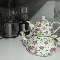 کتری لعابی وقوری چینی