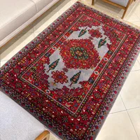 فرش دستبافت چله و گل ابریشم ۳متری قشقایی|فرش|اصفهان, جلفا|دیوار