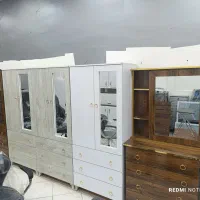 کمد آینه دار و دراور نو در طرح مختلف نو کار تهران|مبلمان خانگی و میز عسلی|گناباد, |دیوار